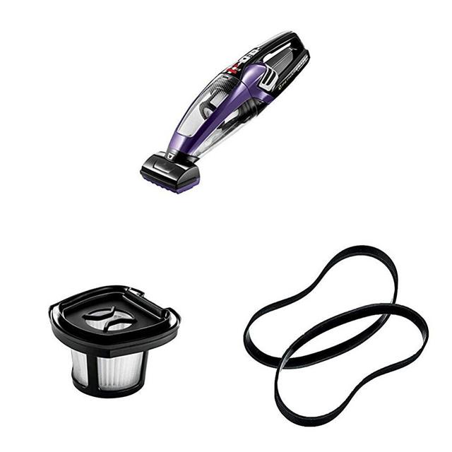 BISSELL Pet Hair Eraser Lithium Ion Cordless Hand Vacuum, Purple