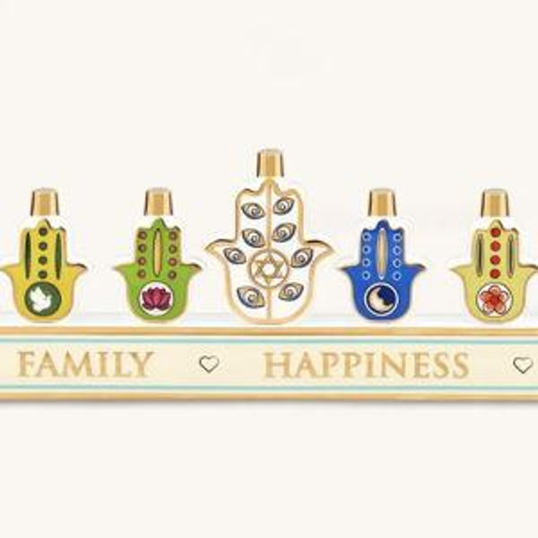 Sacred Traditions Hamsa Menorah