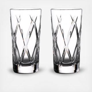 Gin Journeys Olann Highball Glass, Set of 2