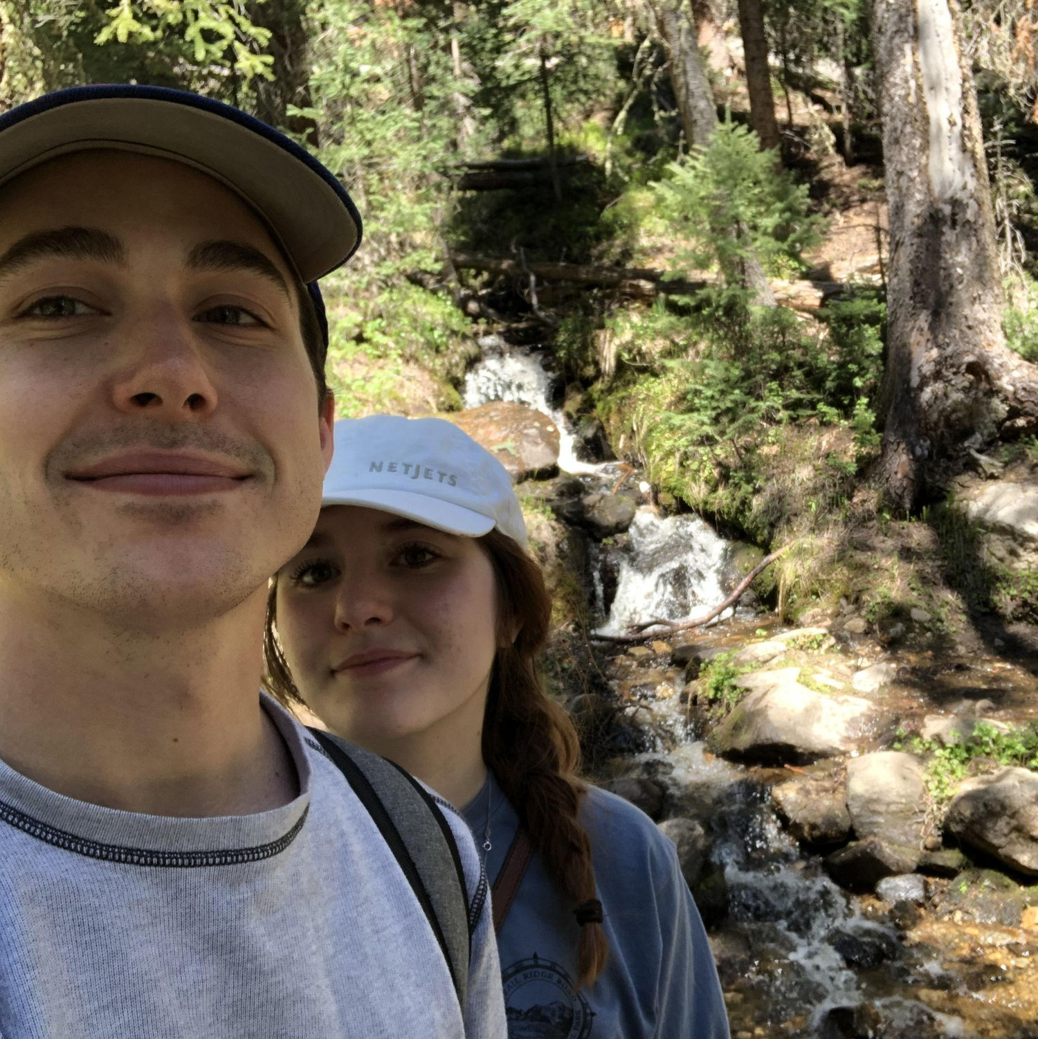 Our first hike... Little did we know it was a 12 mile hike and we were completely dead by the end