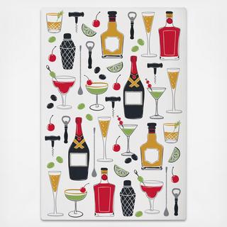 Cocktail Dish Towel