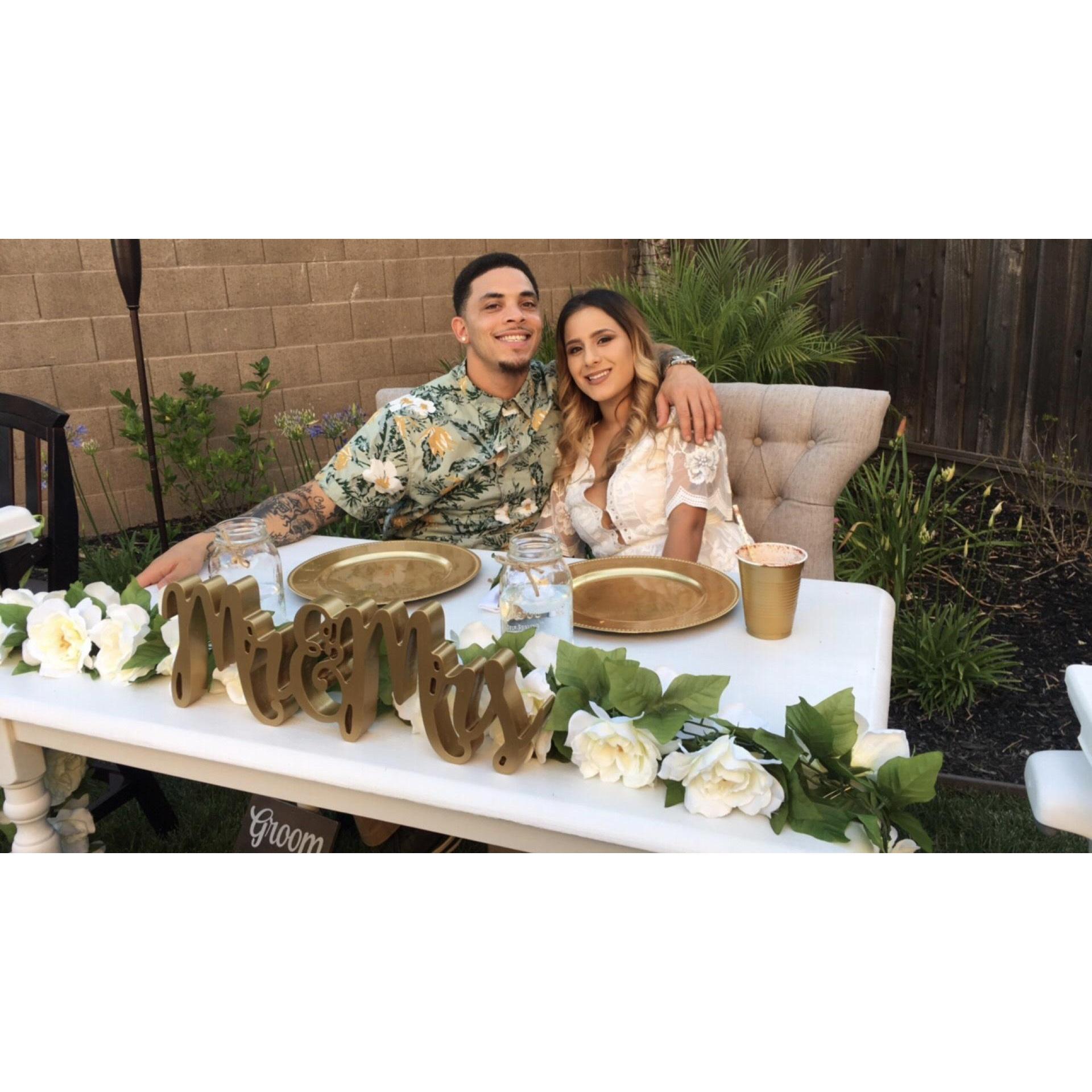 Our engagement party