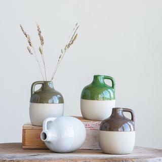 Stoneware 4-Piece Jug Vase Set