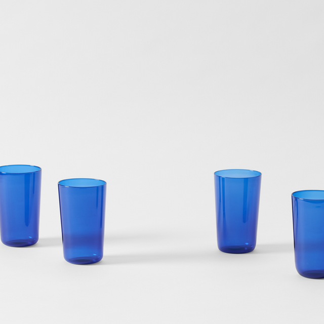 Luisa Blue Water Glass