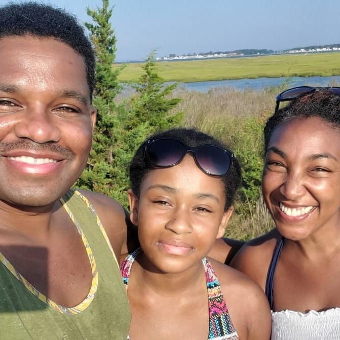Beach Day!!
Charles and his two favorite girls...