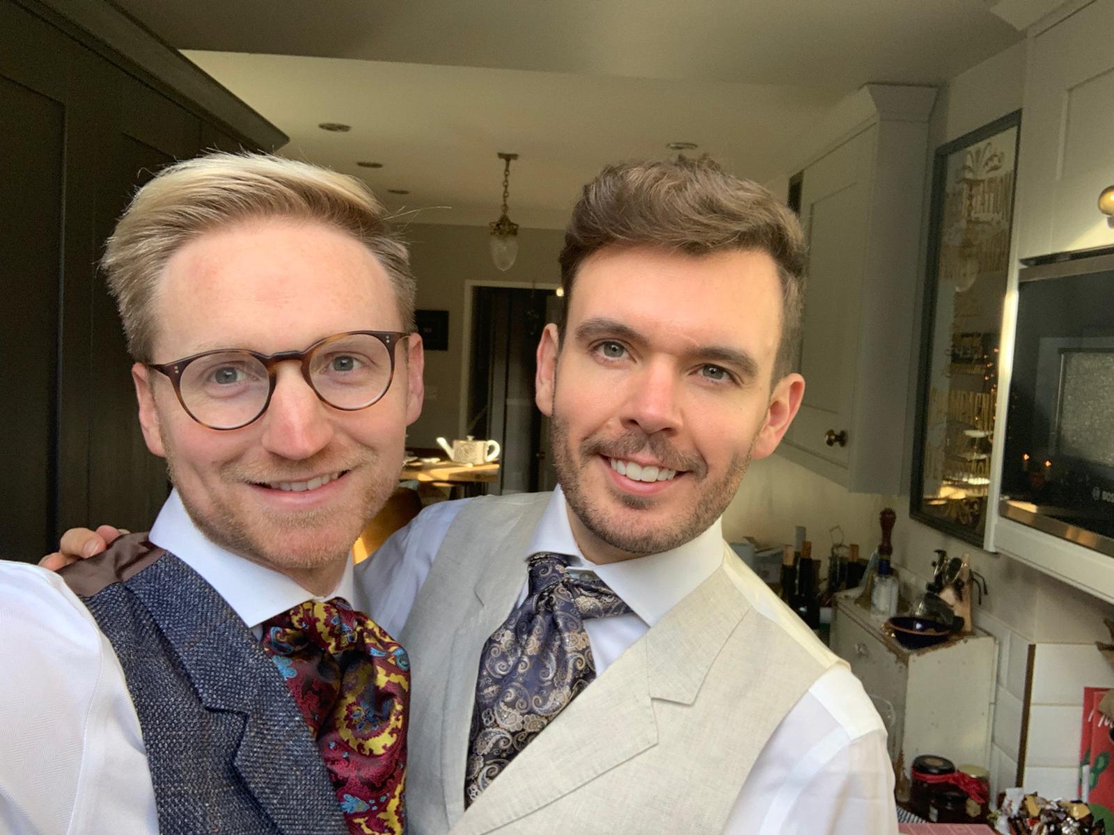 The Wedding Website of Travis Mills and David Upton