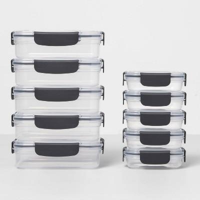 20pc Plastic Food Storage Set - Made By Design™