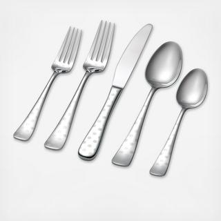 Dots 45-Piece Flatware Set, Service for 8