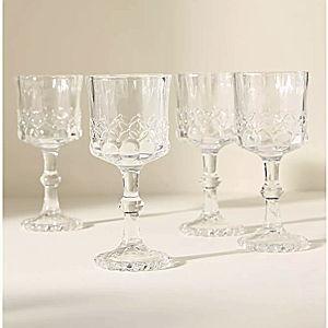 Savannah Wine Glasses, Set of 4