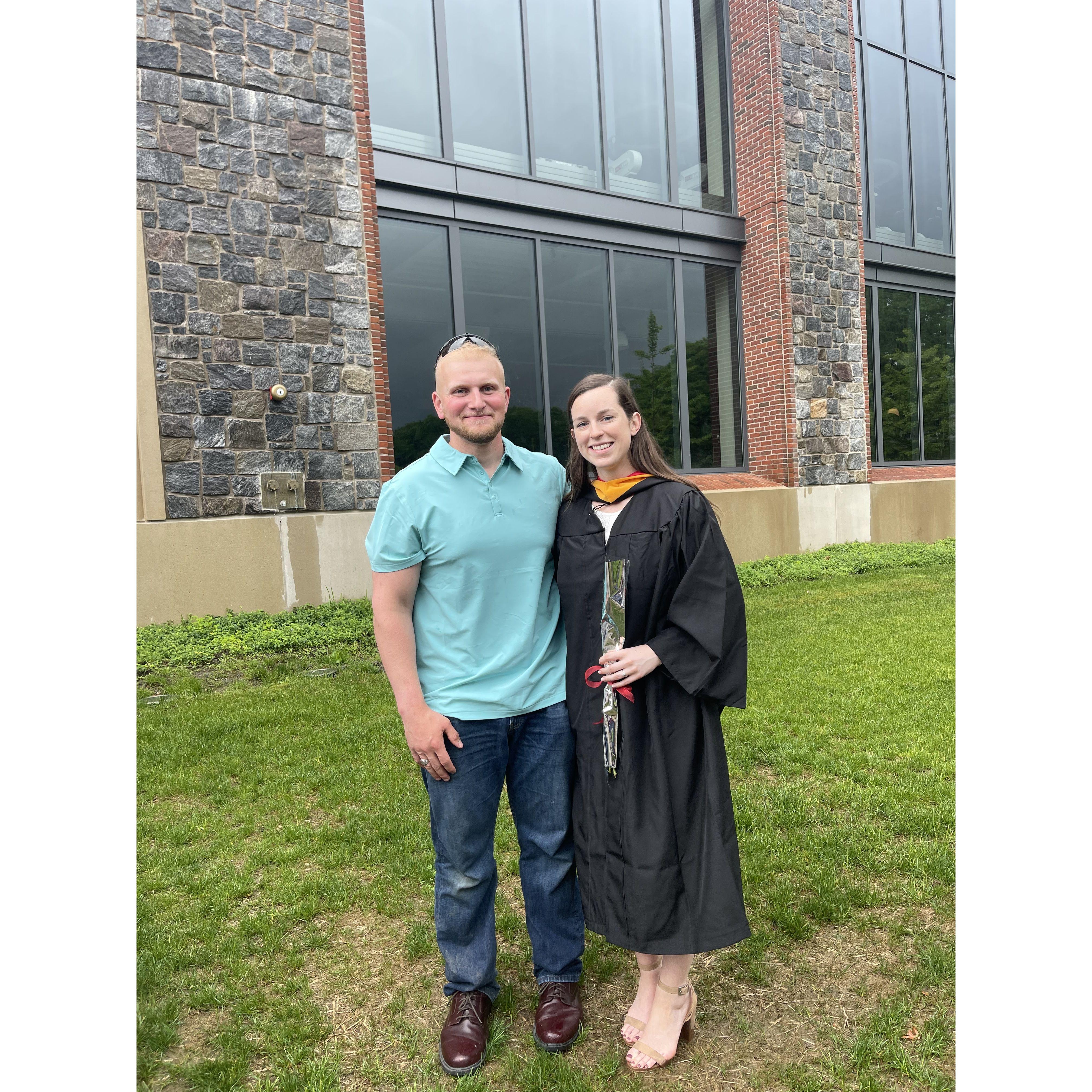 Finally attended Sara's graduation.