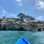 Kayak in the La Jolla Sea Caves