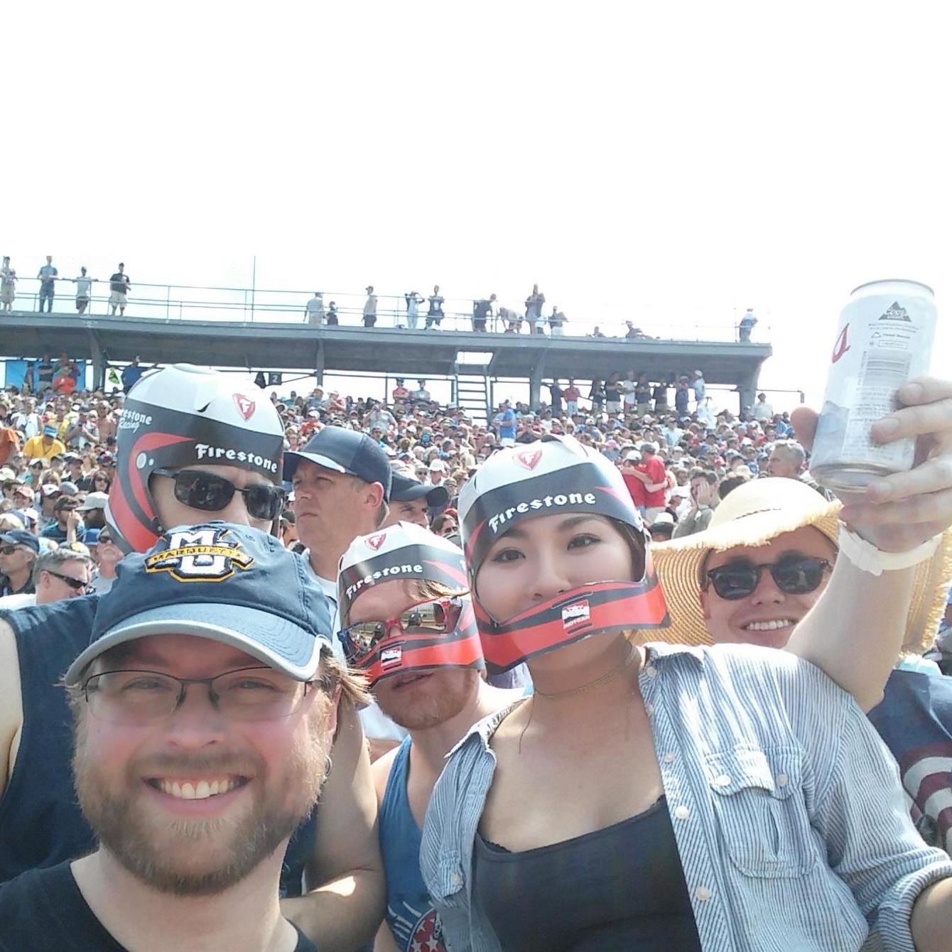 Embracing the Leppert family Indy 500 tradition!