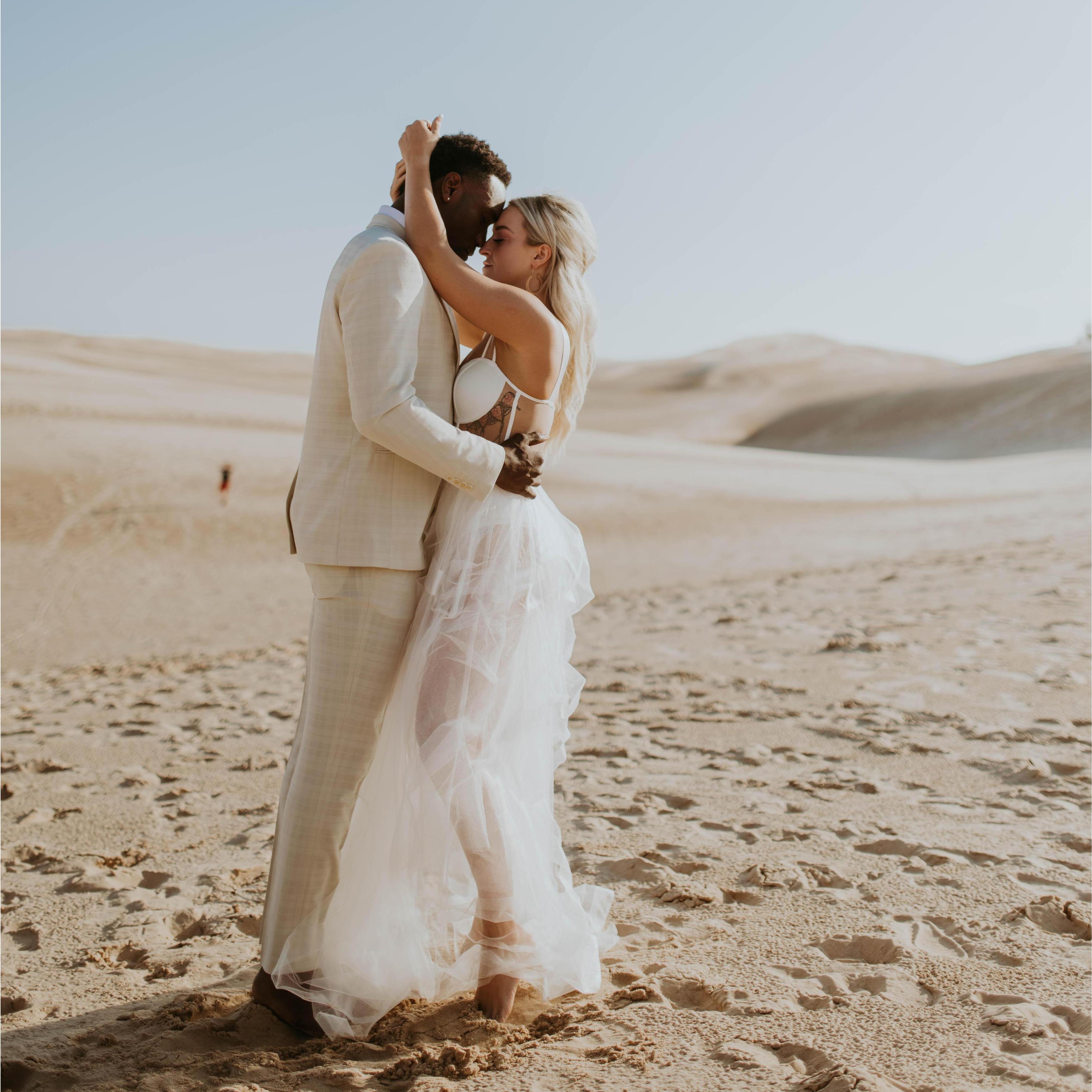 Sand Dune engagement shoot