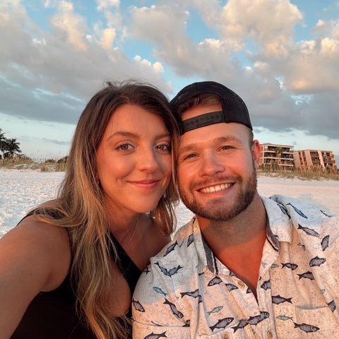 Sunset on the beach for one of many Florida visits
