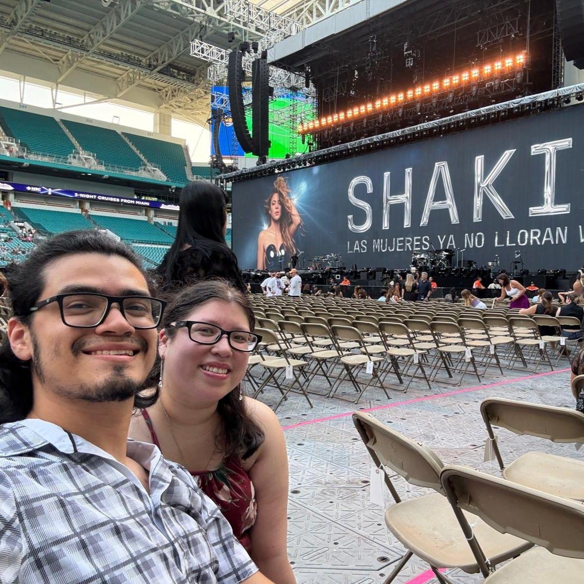 The most memorable concert attended to date. Shakira, Floor level seats. (Sorry, Moms!) Hardrock Stadium, FL. June 2025.