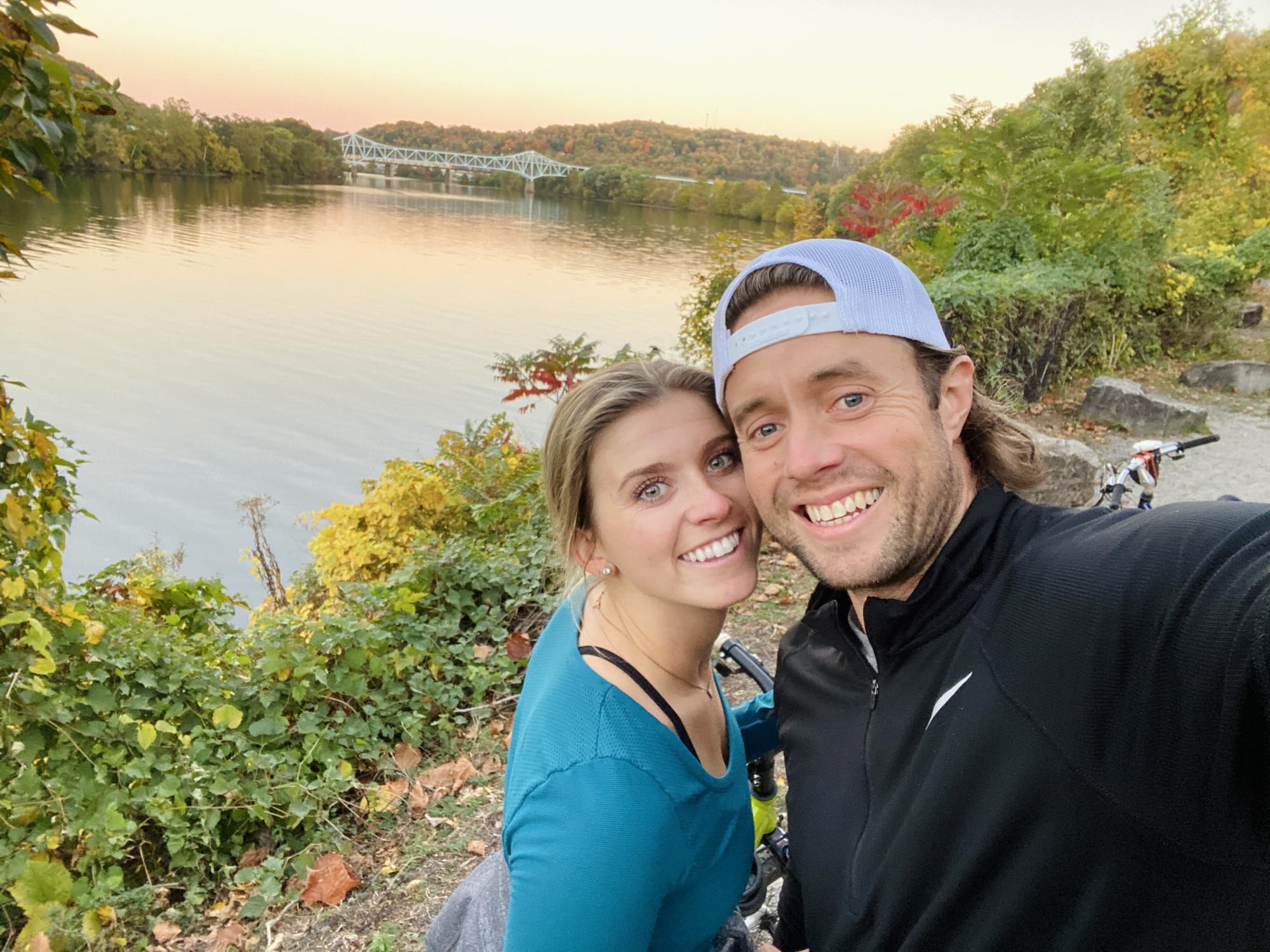 Biking through the Burgh