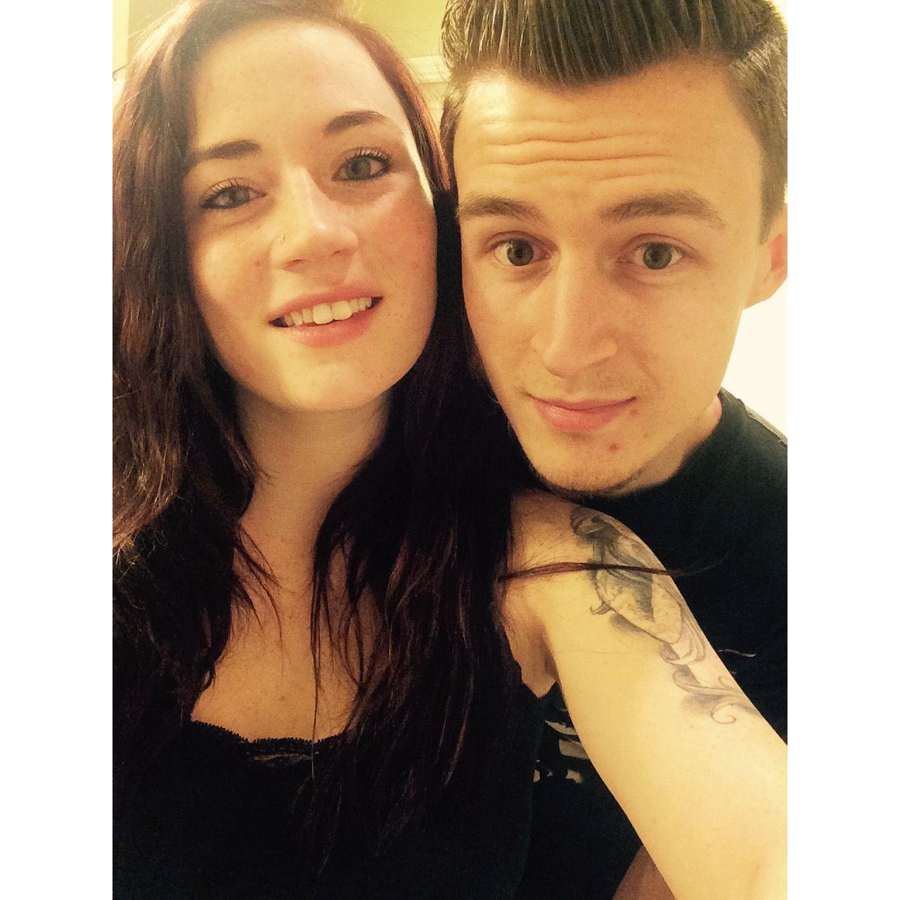 When we were first together, back in 2014.