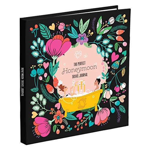 Honeymoon Get Away, Travel Journal for Newlyweds, Vow Renewal Gift, First Trip Together Memory Book to Save the Happy Adventures of the New Husband and Wife - Just Married Wedding Gift for Her