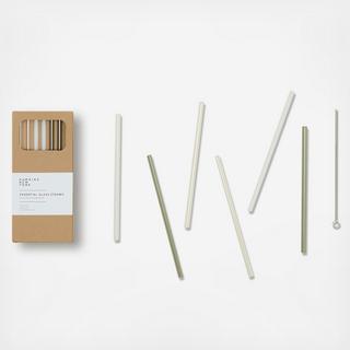 Essential Glass Straw, Set of 6