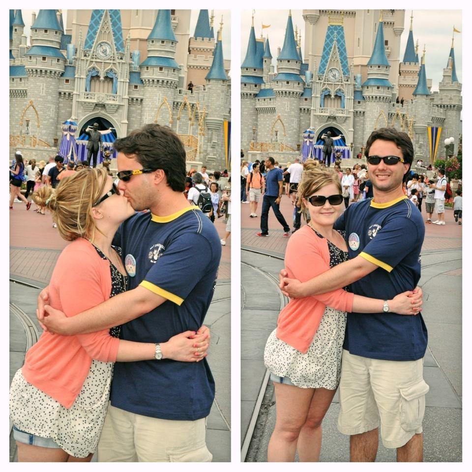 Our first trip to Disney World together.