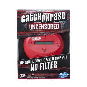 18 years and up - Hasbro C2986 Catch Phrase: Uncensored, Red (Pack of 1)