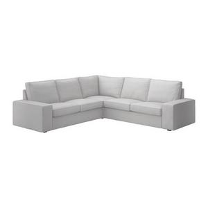 KIVIK Sectional, 4-seat corner, Orrsta light gray