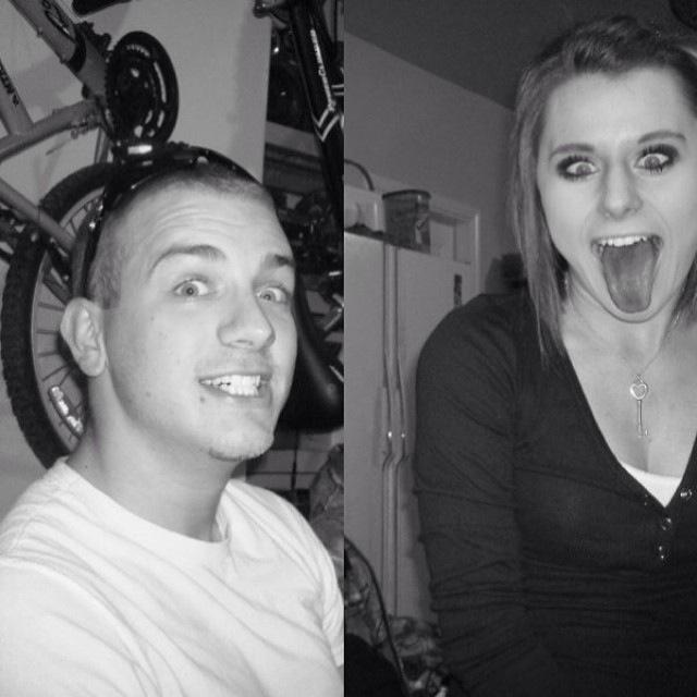 The year we met, 2010.
Probably one of our first pictures together that wasn't a screenshot of Skype.