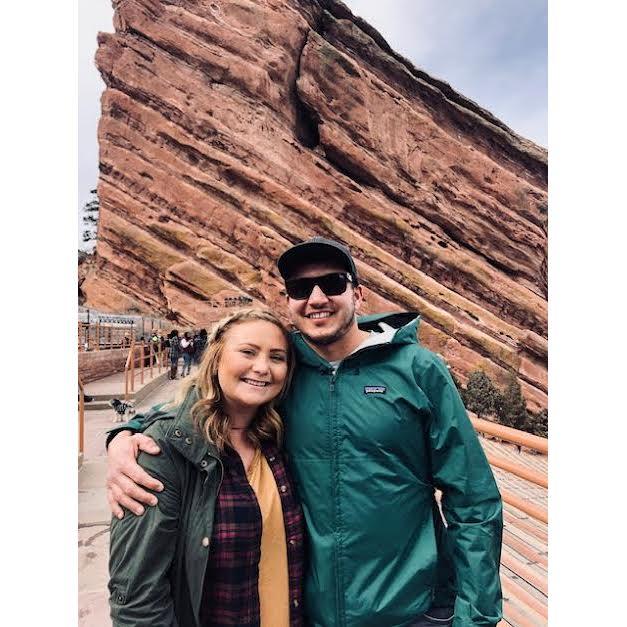 Our first long road trip together was to Colorado for a concert with Dusty's friends!