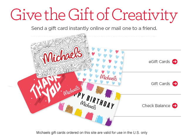Gift Card | Michaels Stores