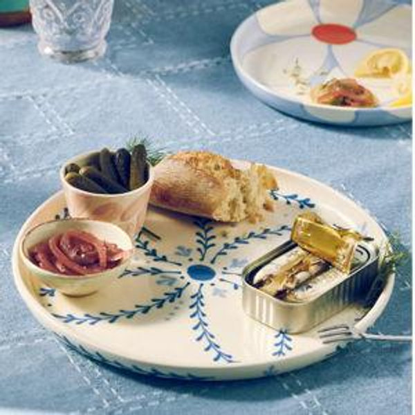 Rise and Shine Ceramic Dinner Plate - Wildflower