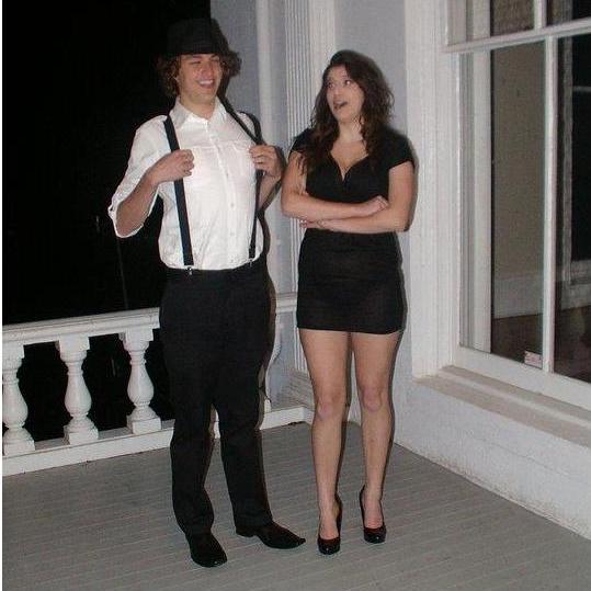 A picture taken by the maid-of-honor for the 2010 Sadie Hawkins Dance