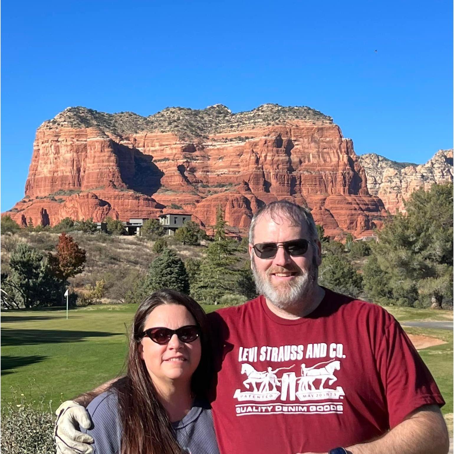 Golfing in Sedona!