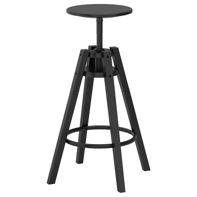 DALFRED Black Bar stool