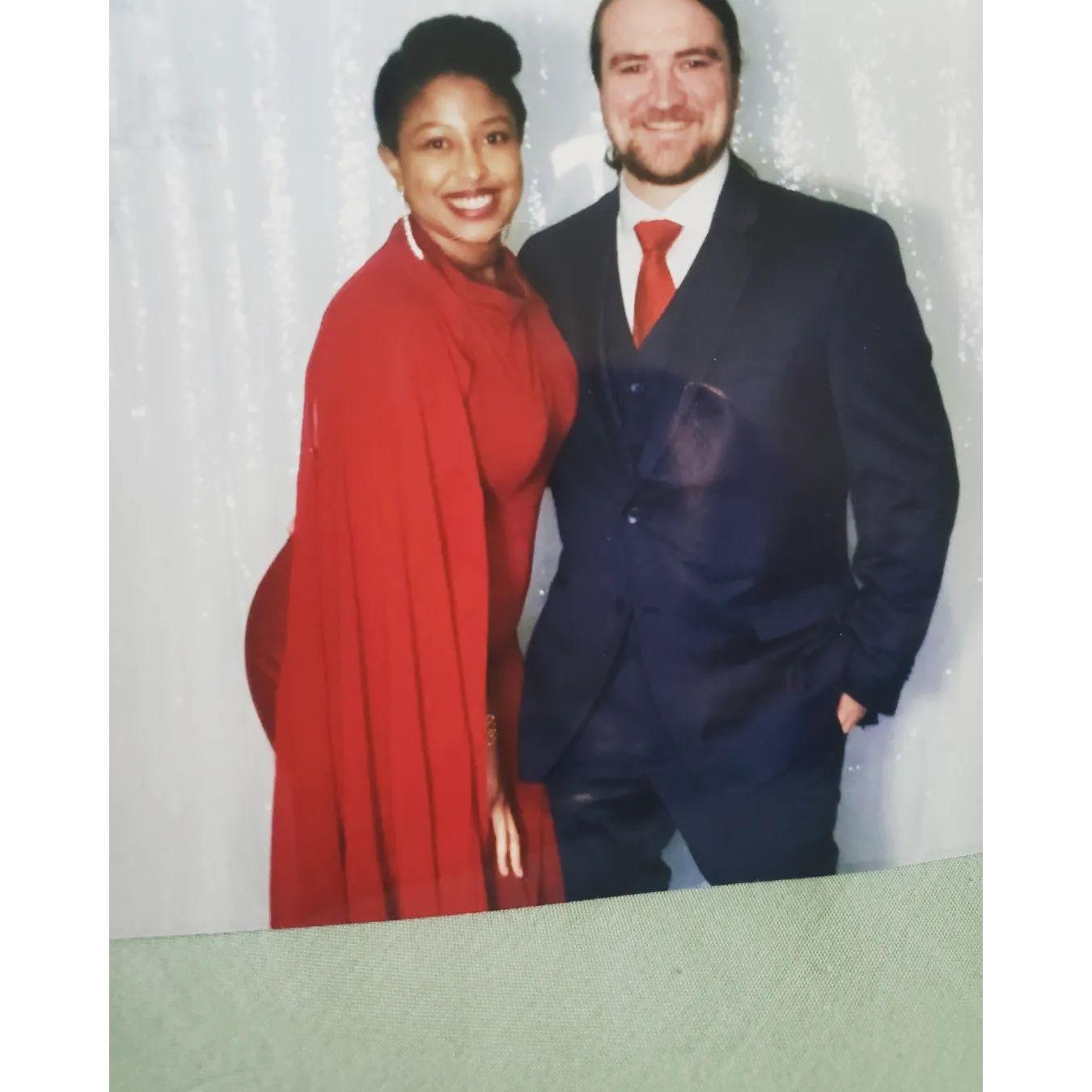 And we love dressing up! (Javon and Claire's wedding in Boston)