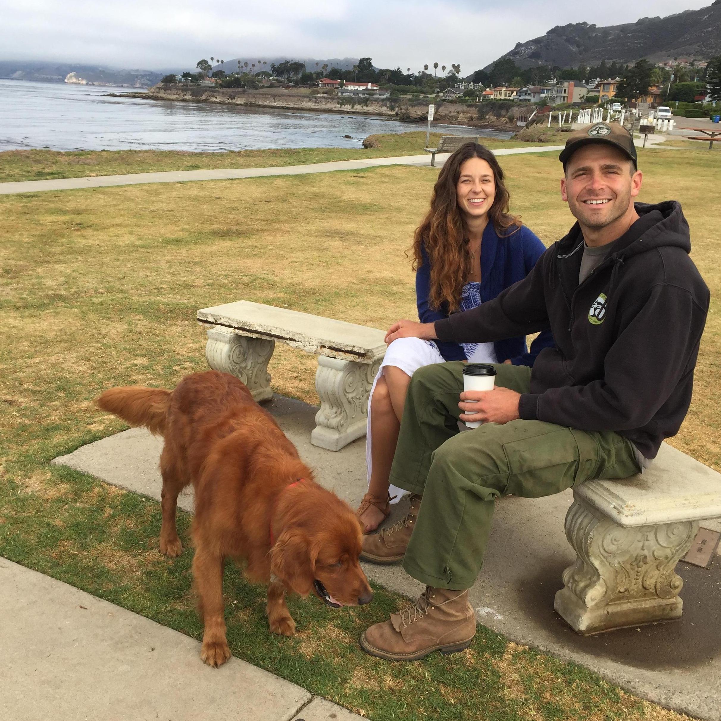 Many moments on this bench next to the ocean.