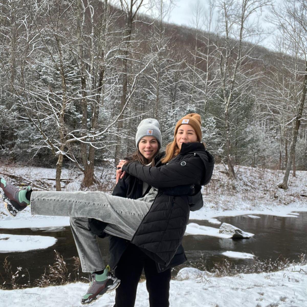 Celebrating our 6th anniversary in the Catskills <3