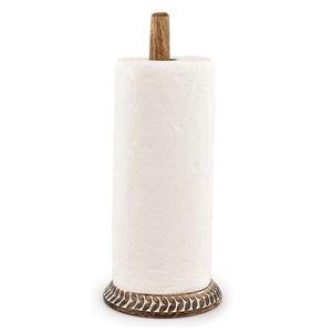 Wood Paper Towel Holder