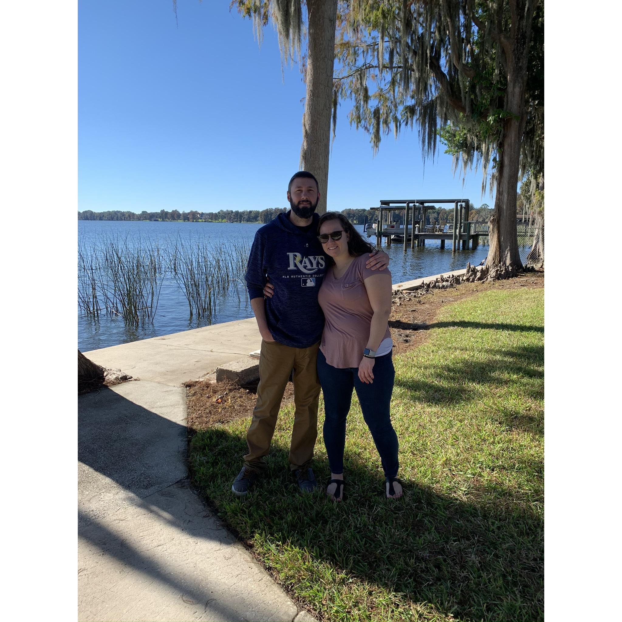 We did an early Christmas in Florida with Jordan's family