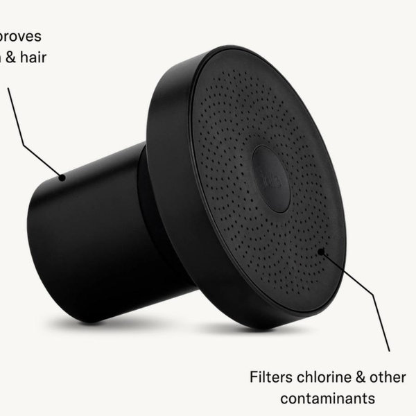 The Filtered Shower Head | Protect Your Hair & Skin- shade jet black