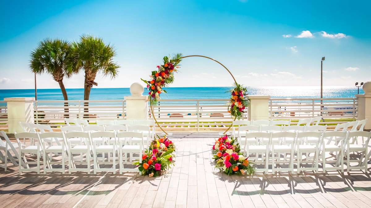 Hilton Daytona Beach Oceanfront Resort Wedding Venues Zola