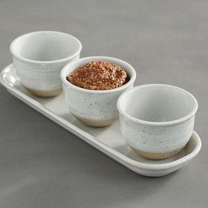 Portland Triple Condiment Serve Bowl