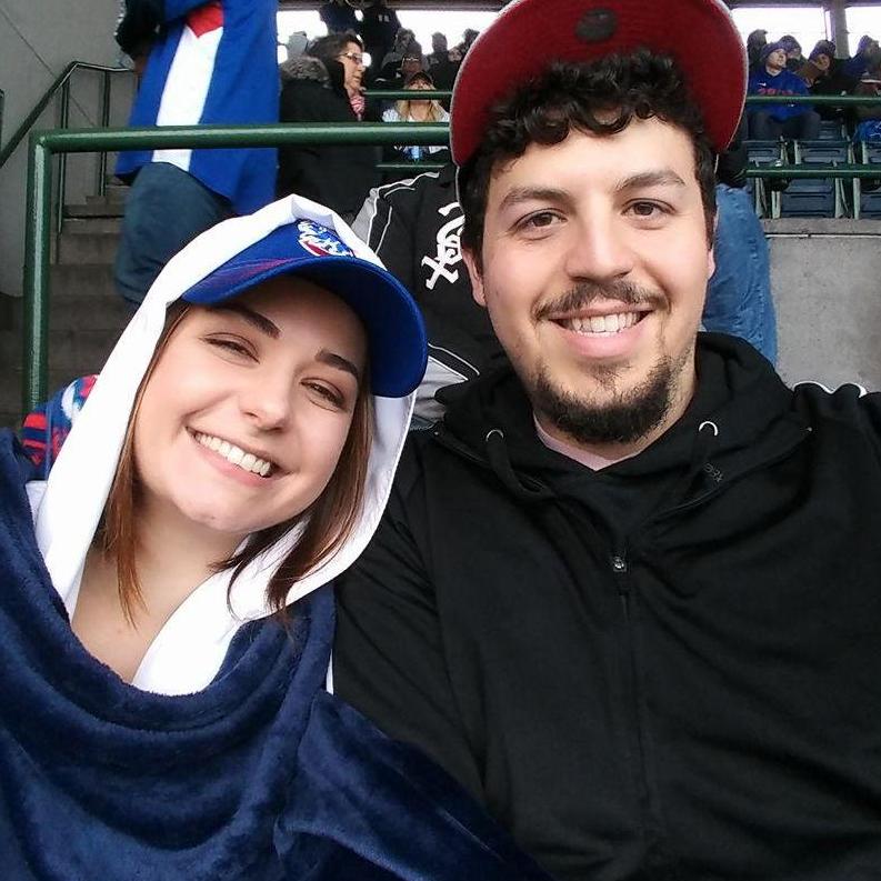 Bethany's first Cub's game! 2018