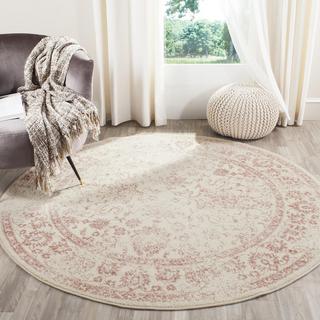 Adirondack Vintage Round Area Rug