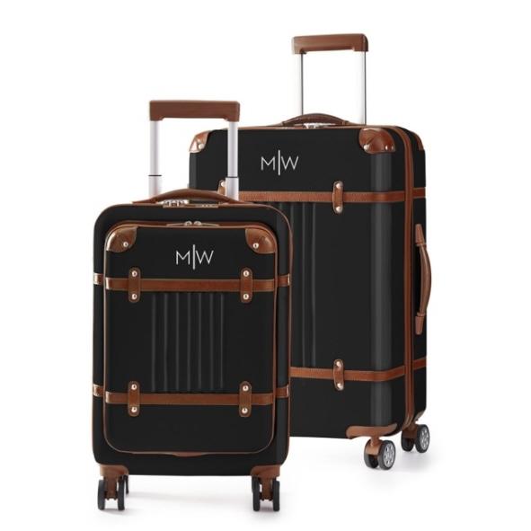 Terminal 1 Zip Front Carry-On and Checked Luggage Set
