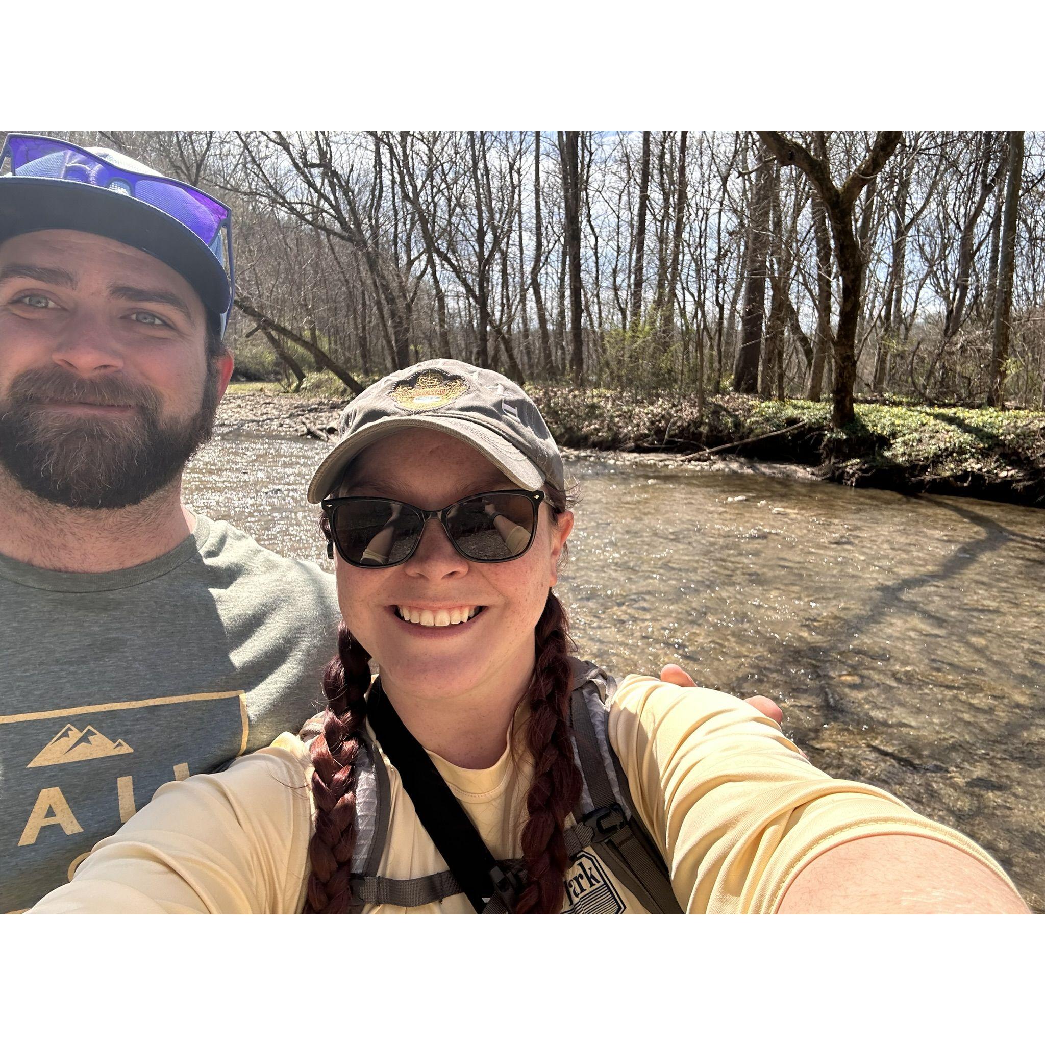 Just exploring Brookville Lake