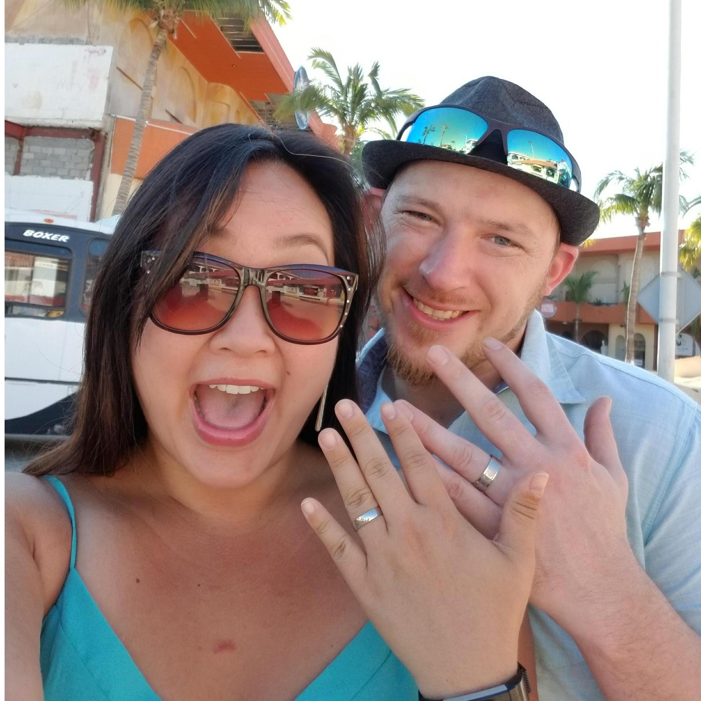 First time getting "engaged" in Cabo
