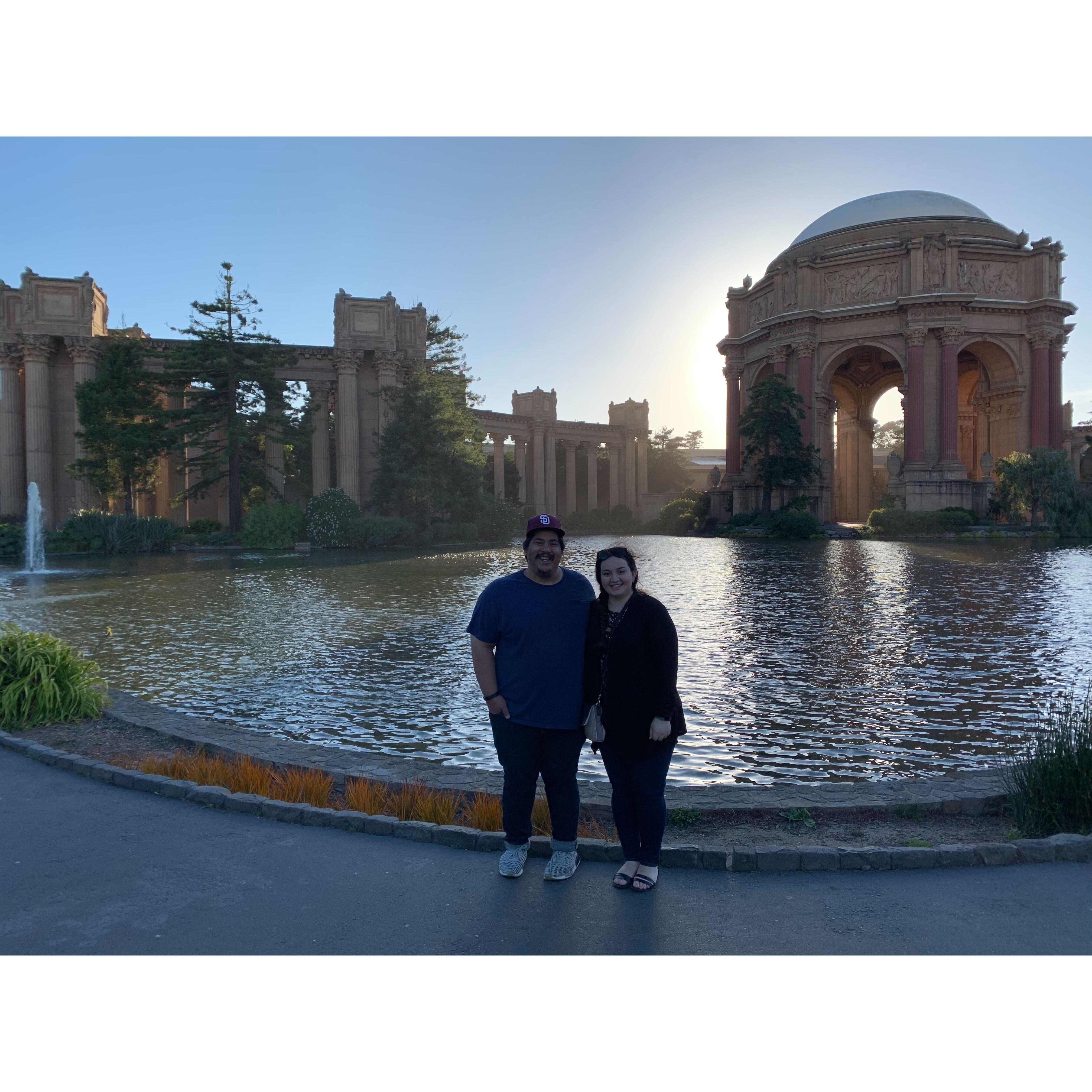 Our first trip together! - San Francisco, July 2019
