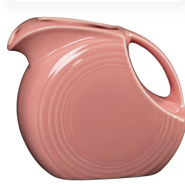 Fiesta Large Disk Pitcher (Peony)