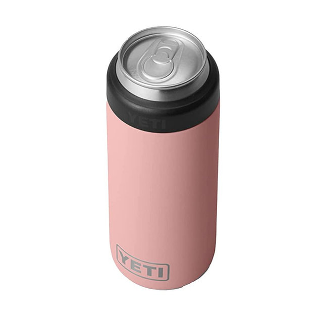 YETI Rambler 12 oz. Colster Slim Can Insulator for the Slim Hard Seltzer Cans (Sandstone Pink)