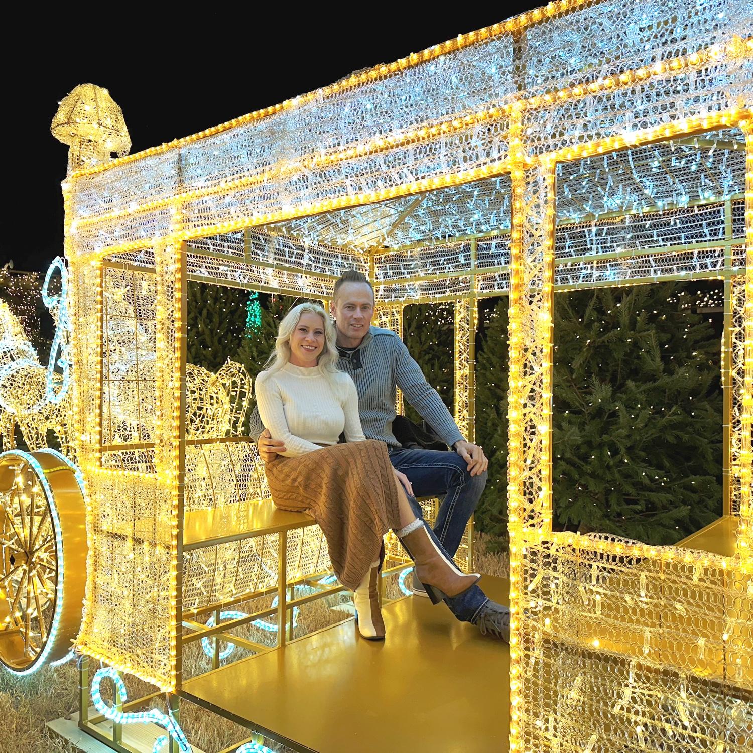 Our first Christmas card together